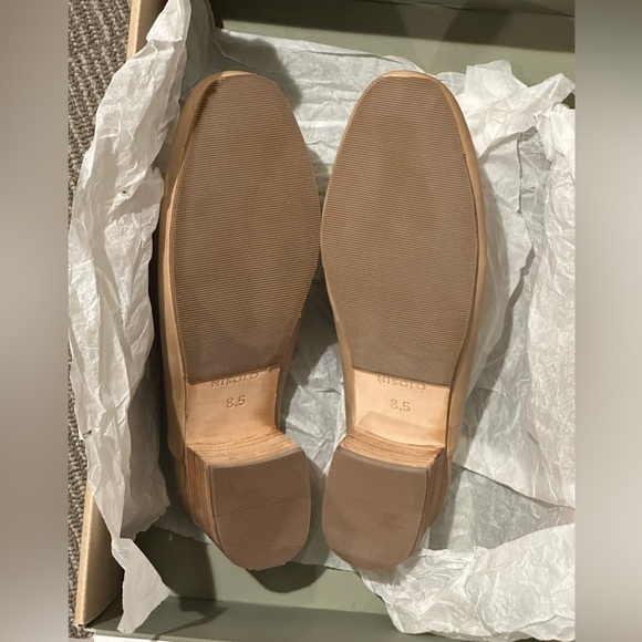 NEW Nisolo Almond Toe Waterproof Heeled Mules Modern Workwear Minimal Womens 8.5 - Picture 14 of 16